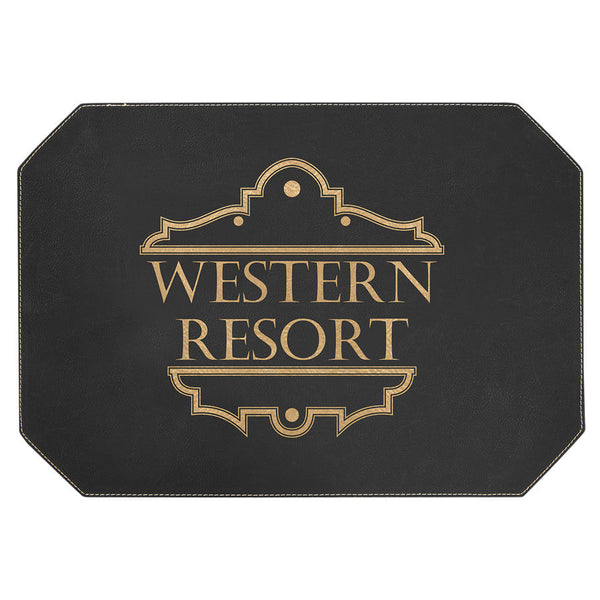 Leatherette Placemat